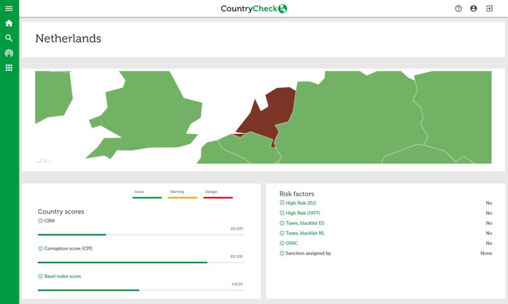CountryCheck - ComplyNow